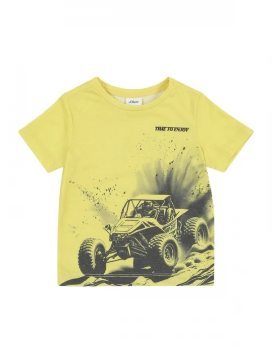 Foto van product s.Oliver Shirt geel / zwart