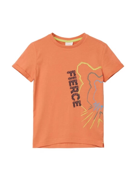 Foto van product s.Oliver Shirt gemengde kleuren / mandarijn