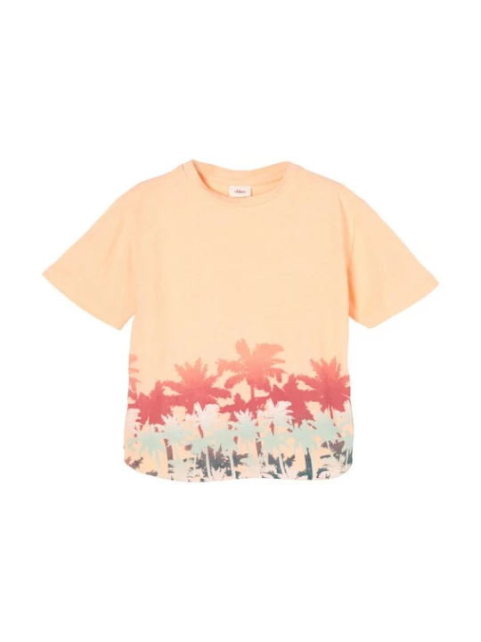 Foto van product s.Oliver Shirt gemengde kleuren / pasteloranje