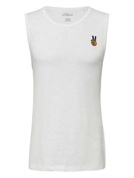 Foto van product s.Oliver Shirt gemengde kleuren / wit