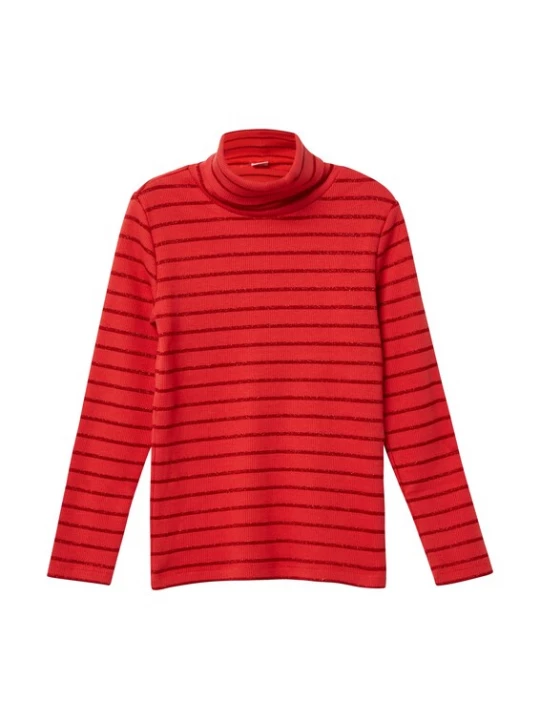 Foto van product s.Oliver Shirt goud / rood / zwart
