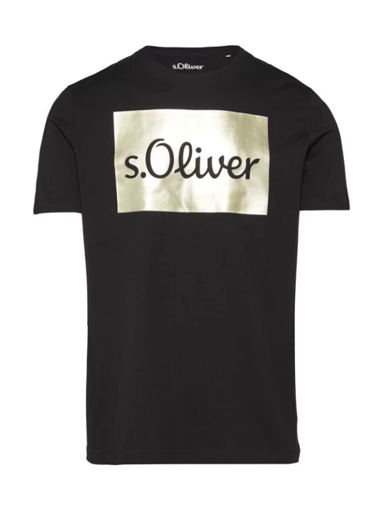 Foto van product s.Oliver Shirt goud / zwart