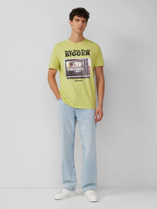 Foto van product s.Oliver Shirt grasgroen / gemengde kleuren