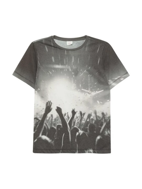 Foto van product s.Oliver Shirt grijs