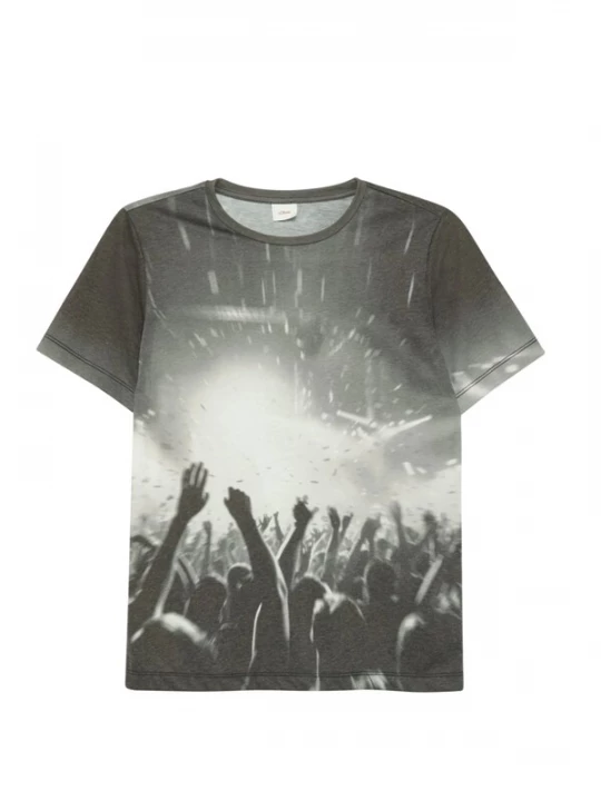 Foto van product s.Oliver Shirt grijs