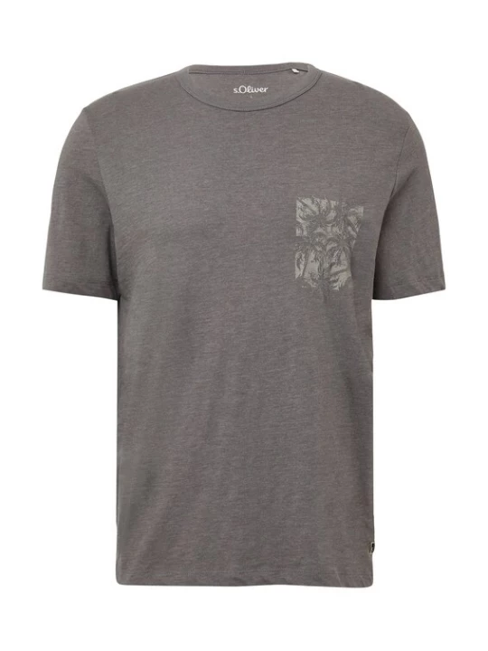 Foto van product s.Oliver Shirt grijs / donkergrijs