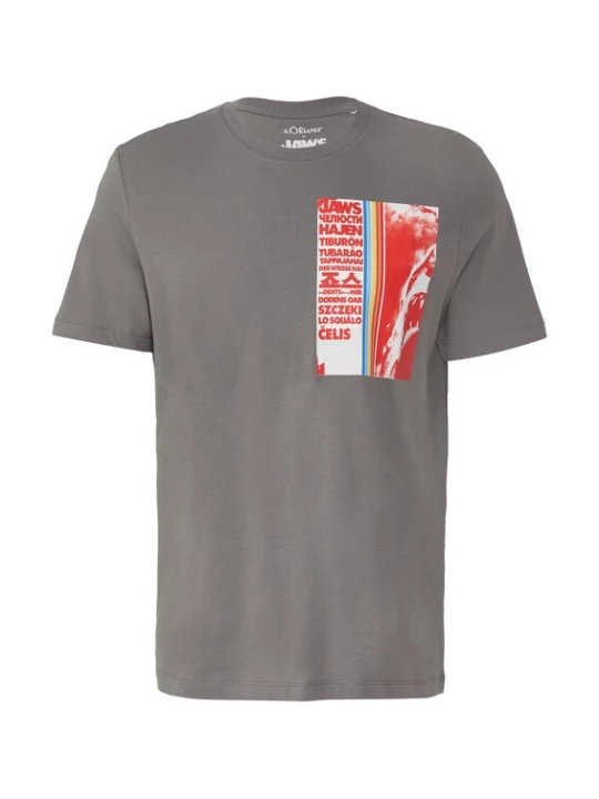 Foto van product s.Oliver Shirt grijs / gemengde kleuren