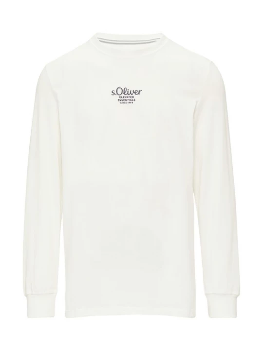 Foto van product s.Oliver Shirt grijs / wit