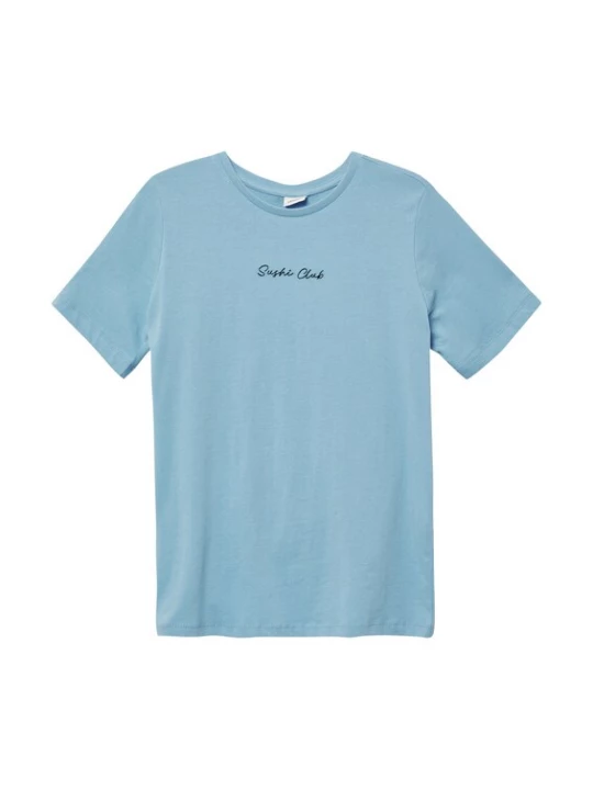 Foto van product s.Oliver Shirt hemelsblauw / zwart / wit