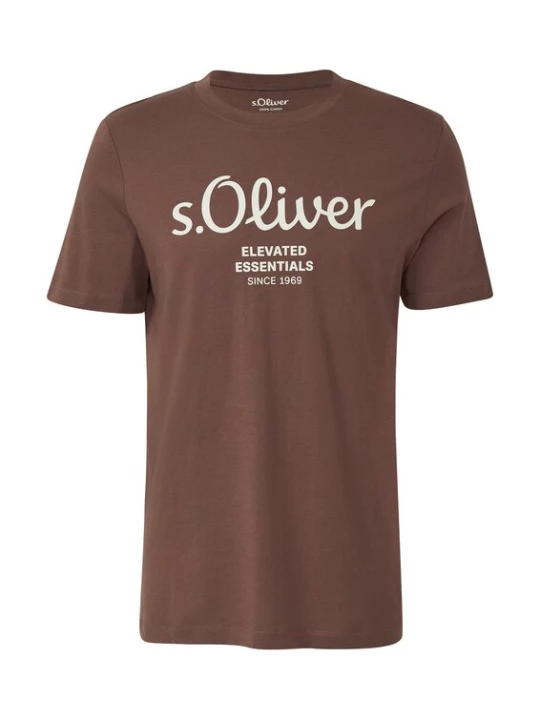 Foto van product s.Oliver Shirt ivoor / mokka