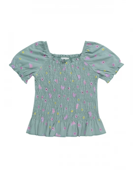 Foto van product s.Oliver Shirt jade groen / pink