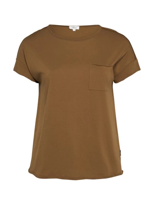 Foto van product s.Oliver Shirt karamel