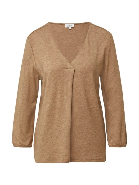 Foto van product s.Oliver Shirt karamel