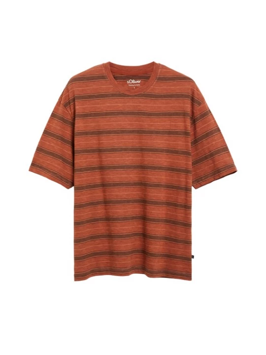 Foto van product s.Oliver Shirt kastanjebruin / roestbruin