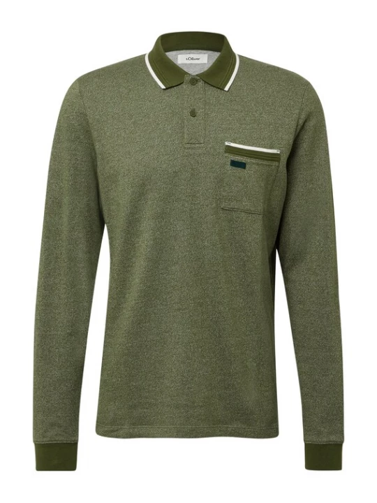 Foto van product s.Oliver Shirt kiwi / natuurwit