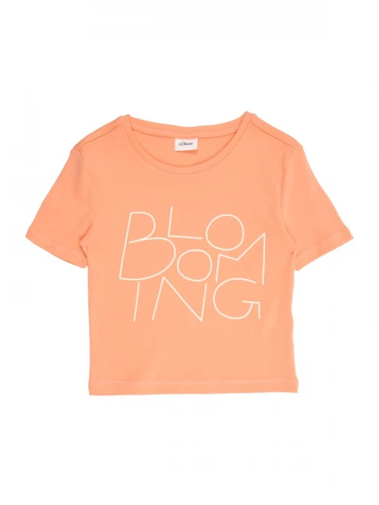 Foto van product s.Oliver Shirt koraal / wit