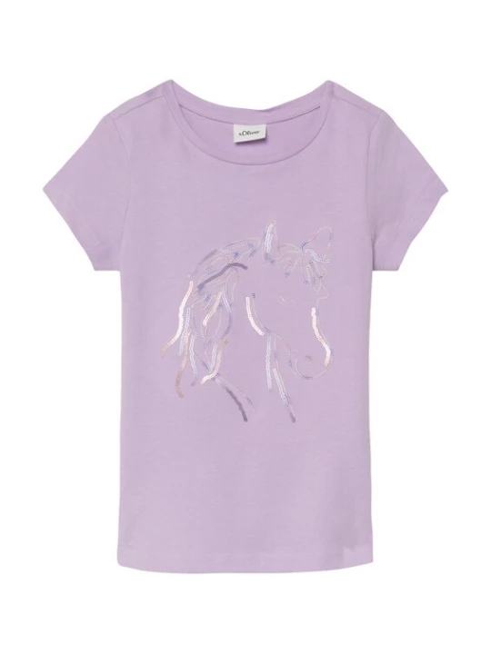 Foto van product s.Oliver Shirt lavendel
