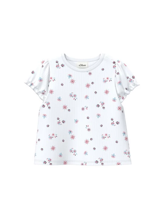 Foto van product s.Oliver Shirt lavendel / rosa / wit