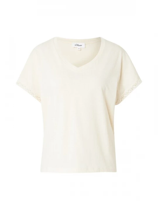 Foto van product s.Oliver Shirt lichtbeige