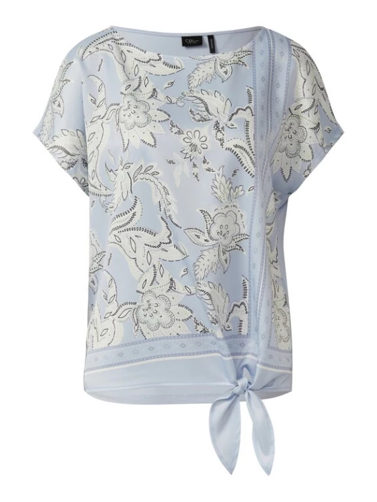 Foto van product s.Oliver Shirt lichtblauw