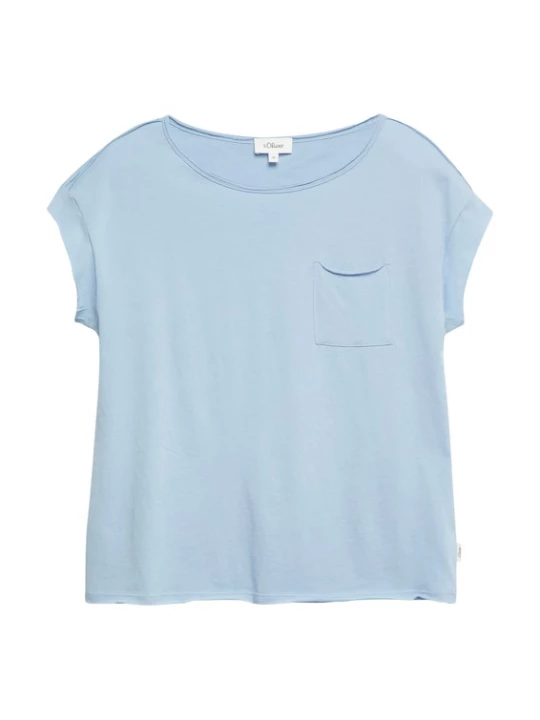 Foto van product s.Oliver Shirt lichtblauw