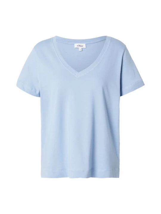 Foto van product s.Oliver Shirt lichtblauw