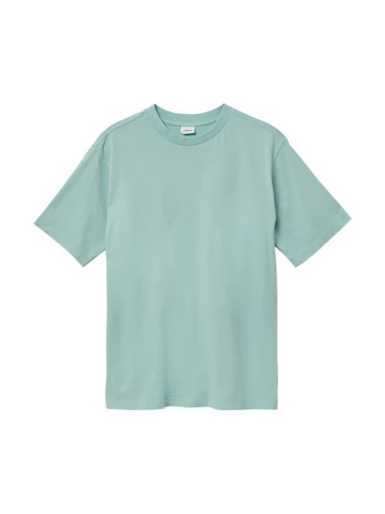 Foto van product s.Oliver Shirt lichtblauw / bruin / mintgroen / oranje