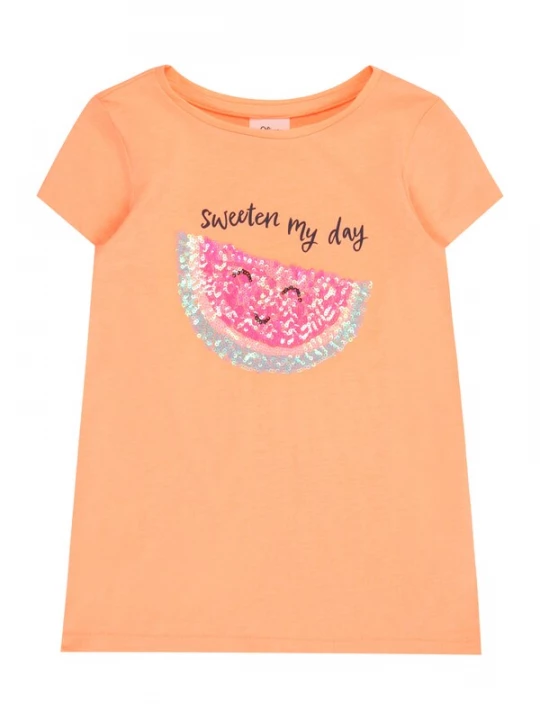 Foto van product s.Oliver Shirt lichtblauw / oranje / lichtroze / zwart