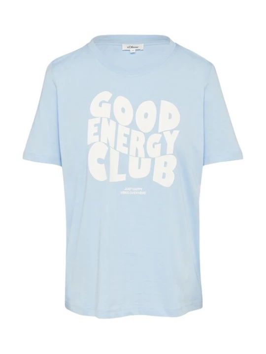 Foto van product s.Oliver Shirt lichtblauw / wit