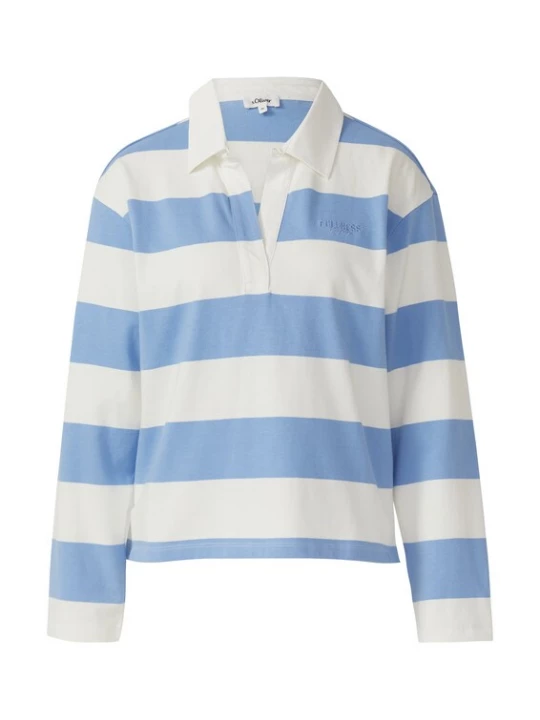 Foto van product s.Oliver Shirt lichtblauw / wit