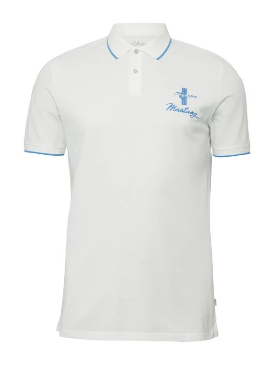 Foto van product s.Oliver Shirt lichtblauw / wit