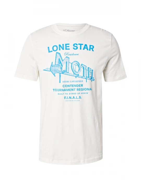 Foto van product s.Oliver Shirt lichtblauw / wit