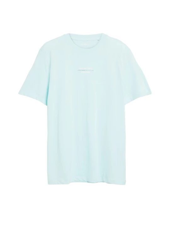 Foto van product s.Oliver Shirt lichtblauw / zwart / wit