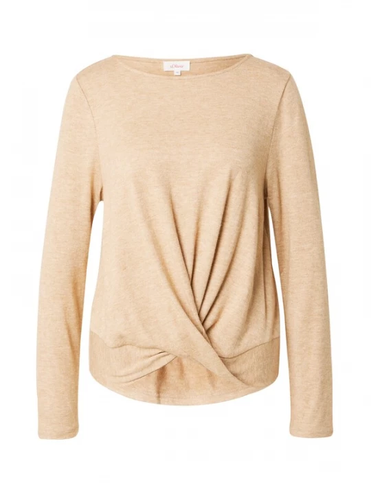 Foto van product s.Oliver Shirt lichtbruin