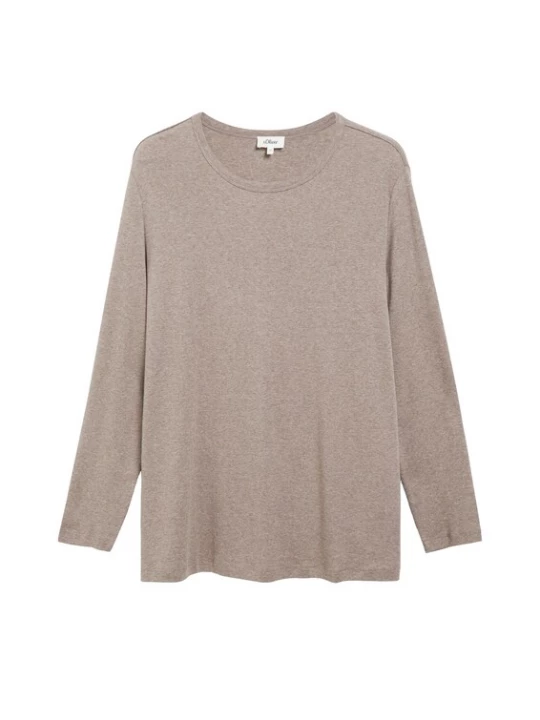 Foto van product s.Oliver Shirt lichtbruin