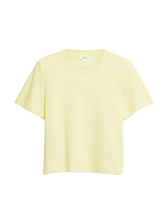 Foto van product s.Oliver Shirt lichtgeel