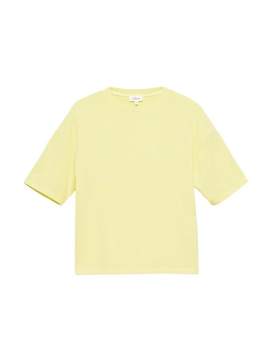 Foto van product s.Oliver Shirt lichtgeel