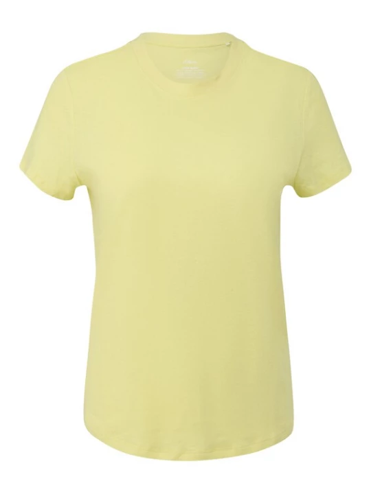 Foto van product s.Oliver Shirt lichtgeel
