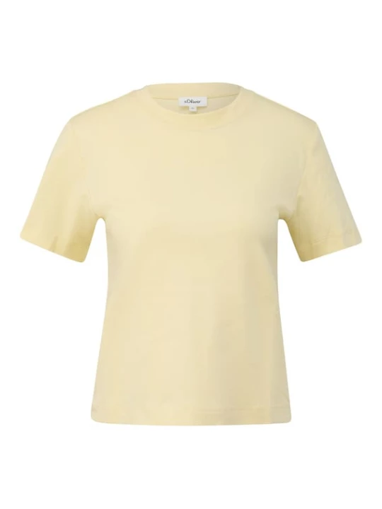 Foto van product s.Oliver Shirt lichtgeel