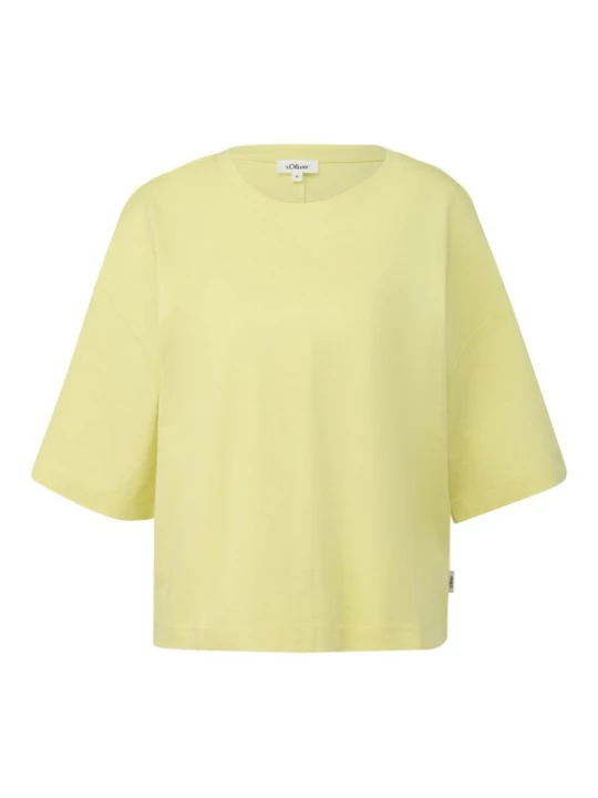 Foto van product s.Oliver Shirt lichtgeel
