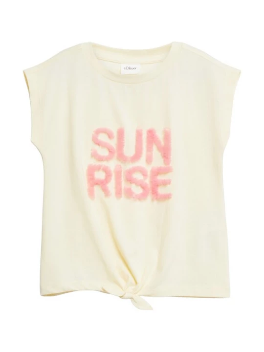Foto van product s.Oliver Shirt lichtgeel / rosa