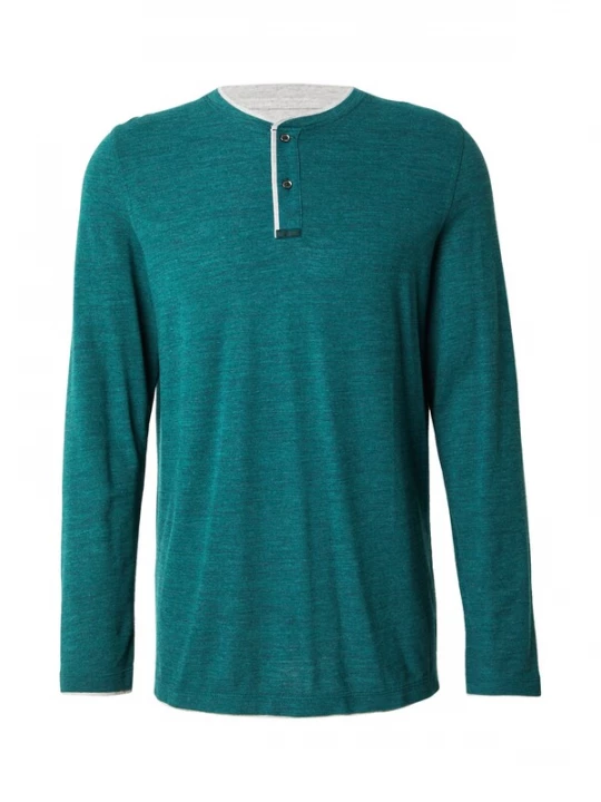 Foto van product s.Oliver Shirt lichtgrijs / smaragd