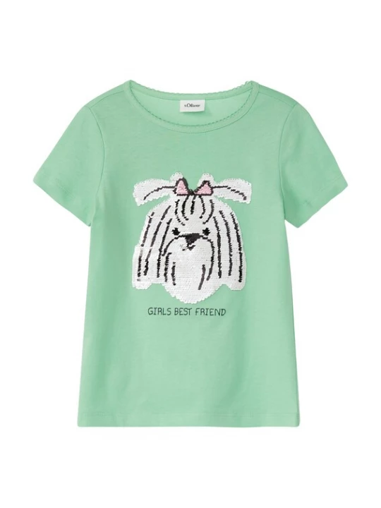 Foto van product s.Oliver Shirt lichtgroen