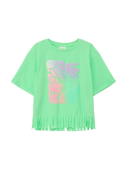 Foto van product s.Oliver Shirt lichtgroen / gemengde kleuren