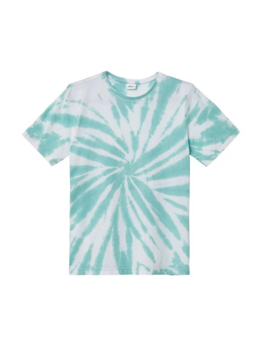 Foto van product s.Oliver Shirt lichtgroen / offwhite