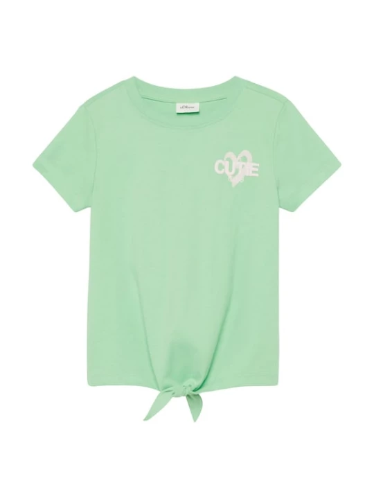 Foto van product s.Oliver Shirt lichtgroen / wit