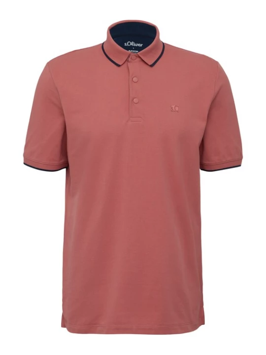 Foto van product s.Oliver Shirt lichtrood / zwart
