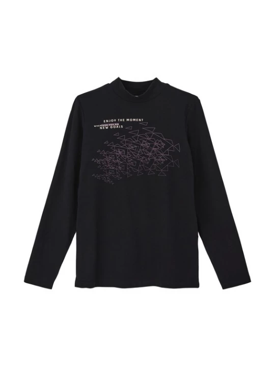Foto van product s.Oliver Shirt lila / zwart / wit
