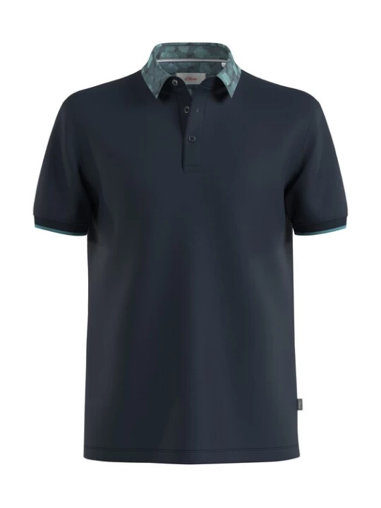 Foto van product s.Oliver Shirt marine / cyaan blauw