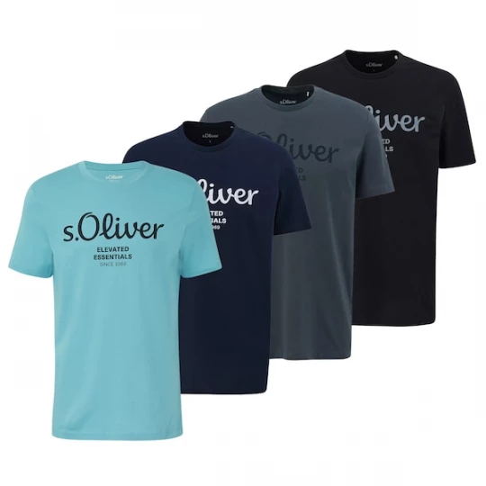 Foto van product s.Oliver Shirt marine / lichtblauw / donkergrijs / zwart
